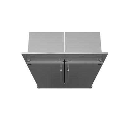 FORNO Maderno Convertible Refrigerator and Freezer 151.8cm 770.2L FFFFD1722-60S
