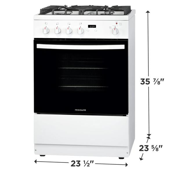 Frigidaire FFGH2422UW 24" Gas Range