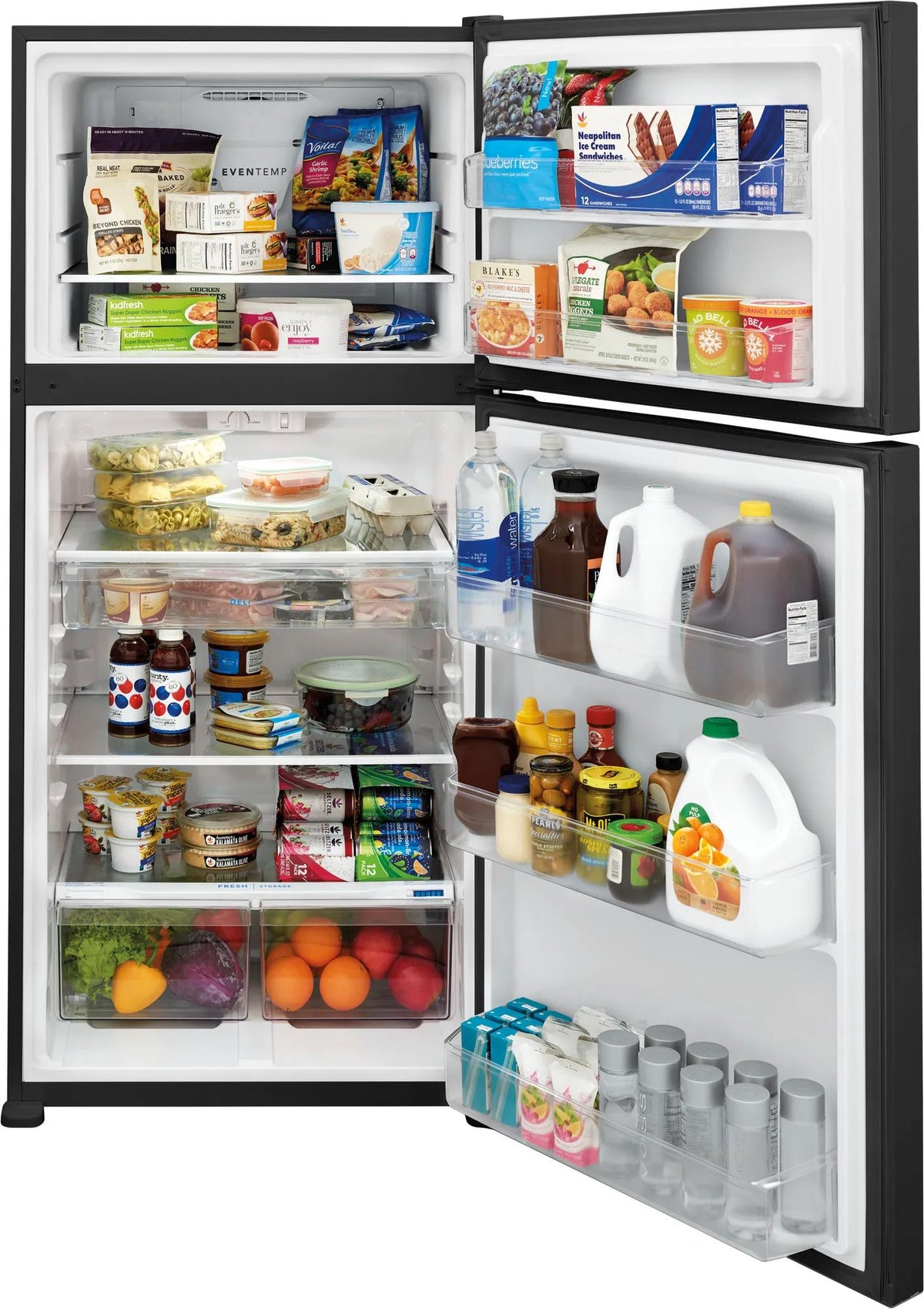 Frigidaire FFHT2045XB 20 Cu. Ft. Top Freezer Refrigerator