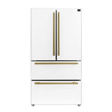 FORNO Espresso Moena French Door Refrigerator 91.4cm 543.7L White
