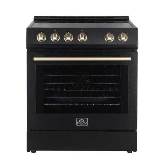 FORNO Espresso Leonardo Convection Oven Range 76cm 141.6L FFSEL6012-30BLK