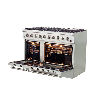 FORNO Galiano 121.9cm Double Oven Gas Range FFSGS6244-48
