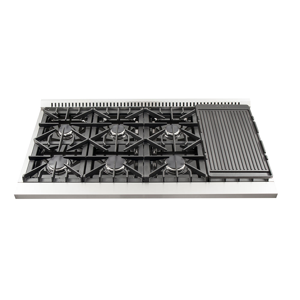 FORNO Galiano 121.9cm Double Oven Gas Range FFSGS6244-48
