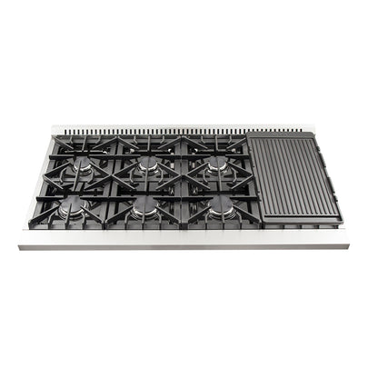 FORNO Galiano 121.9cm Double Oven Gas Range FFSGS6244-48