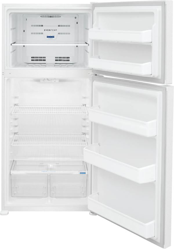 Frigidaire FFTR1814WW 18 Cu. Ft. Top Freezer Refrigerator