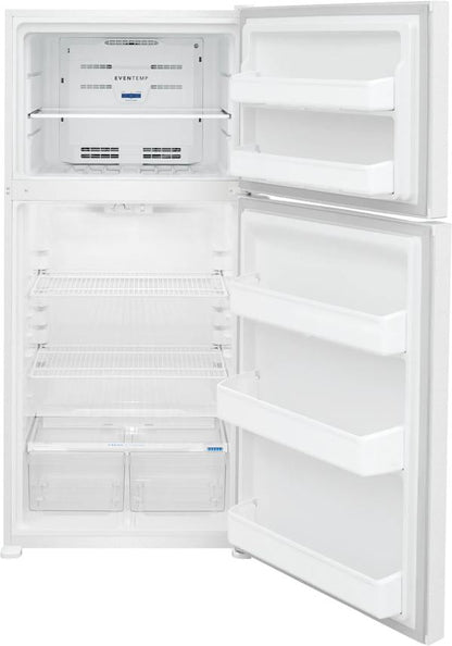 Frigidaire FFTR1814WW 18 Cu. Ft. Top Freezer Refrigerator