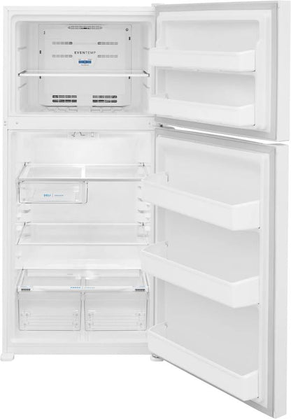 Frigidaire FFTR1835VW 18 Cu. Ft. Top Freezer Refrigerator
