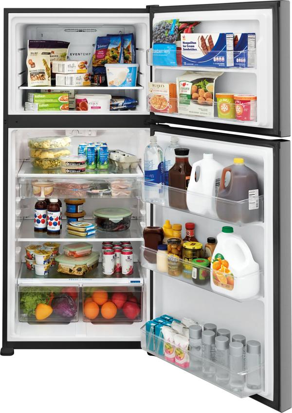 Frigidaire FFTR2045VS 20 Cu. Ft. Top Freezer Refrigerator