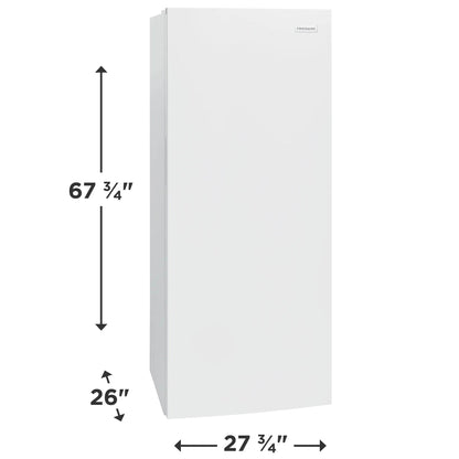 Frigidaire FFUE1326AW 13 Cu. Ft. Convertible Upright Freezer