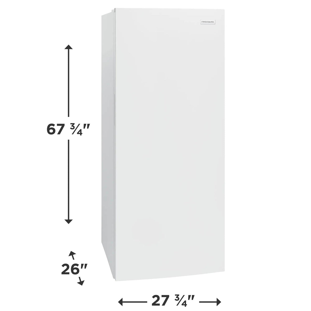 Frigidaire FFUE1626AW 16 Cu. Ft. Upright Freezer