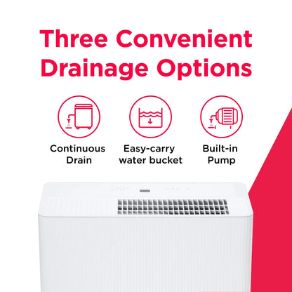 Frigidaire FHDP5033Y1 Built-In Pump Dehumidifier