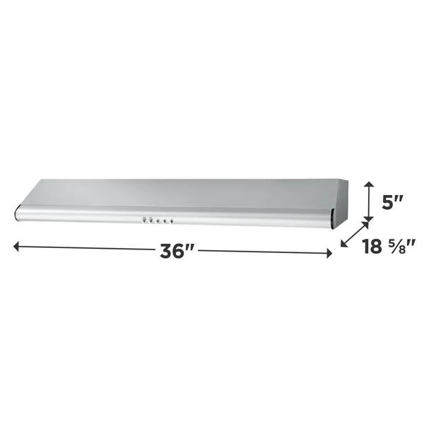 Frigidaire FHWC3640MS 36" Overhead Range Hood