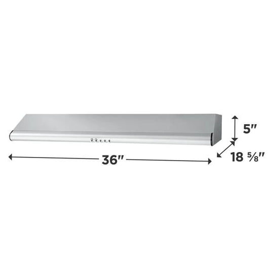 Frigidaire FHWC3640MS 36" Overhead Range Hood