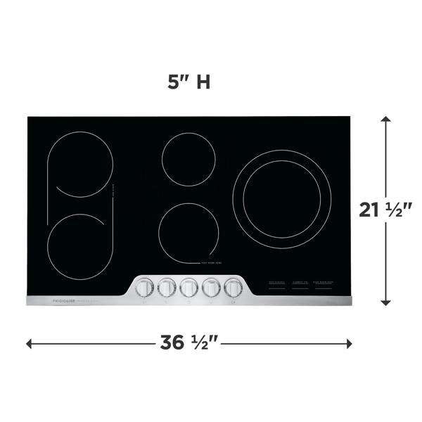 Frigidaire Professional FPEC3677RF 36-Inch Electric Cooktop