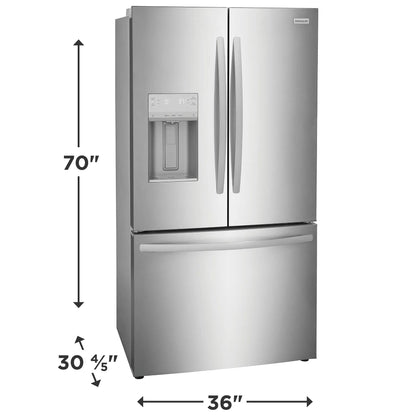 Frigidaire FRFC2323AS 23 Cu. Ft. French Door Refrigerator