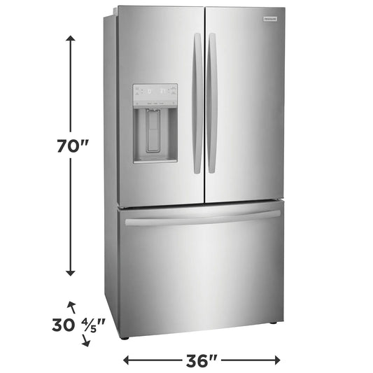 Frigidaire FRFC2323AS 23 Cu. Ft. French Door Refrigerator