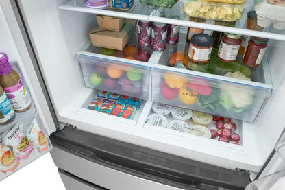 Frigidaire FRMS2733AV 26 Cu. Ft. 4-Door French Door Refrigerator