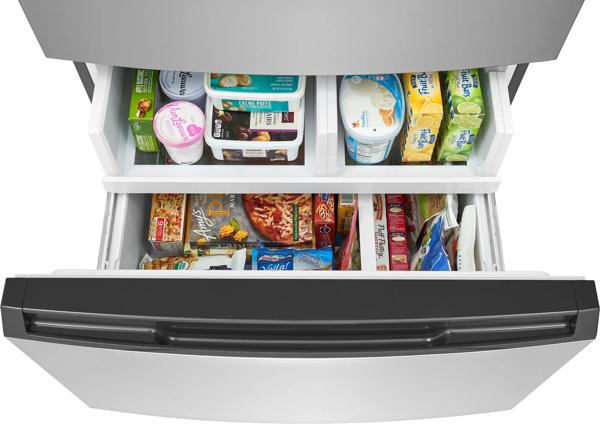 Frigidaire FRMS2733AV 26 Cu. Ft. 4-Door French Door Refrigerator