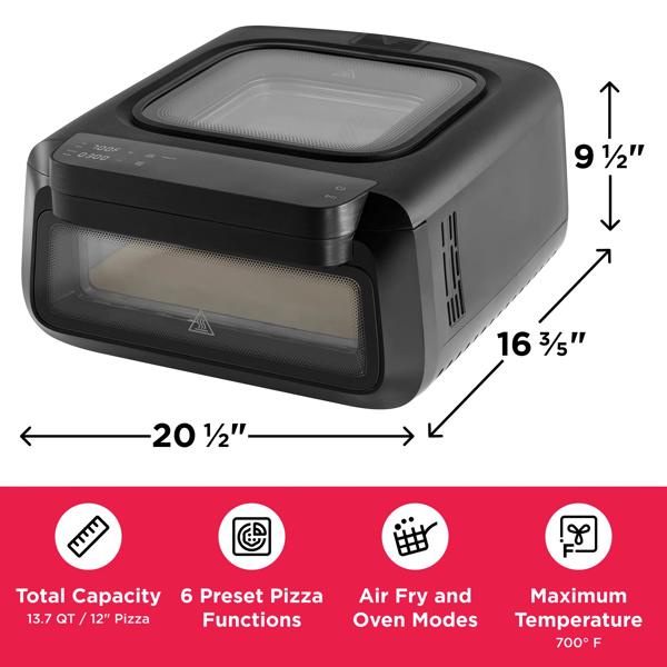 Frigidaire FRPO110B Countertop Pizza Oven and Air Fryer