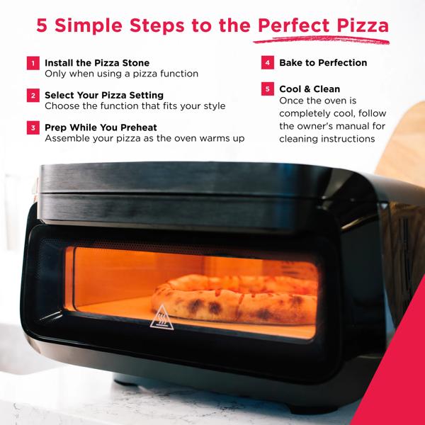 Frigidaire FRPO110B Countertop Pizza Oven and Air Fryer