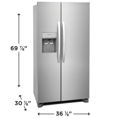 Frigidaire FRSC2333AS 36-Inch Side-by-Side Refrigerator