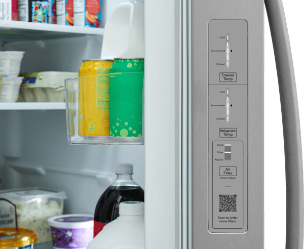 Frigidaire FRSN2610AF 36" 26.4 Cu. Ft. Side-by-Side Refrigerator