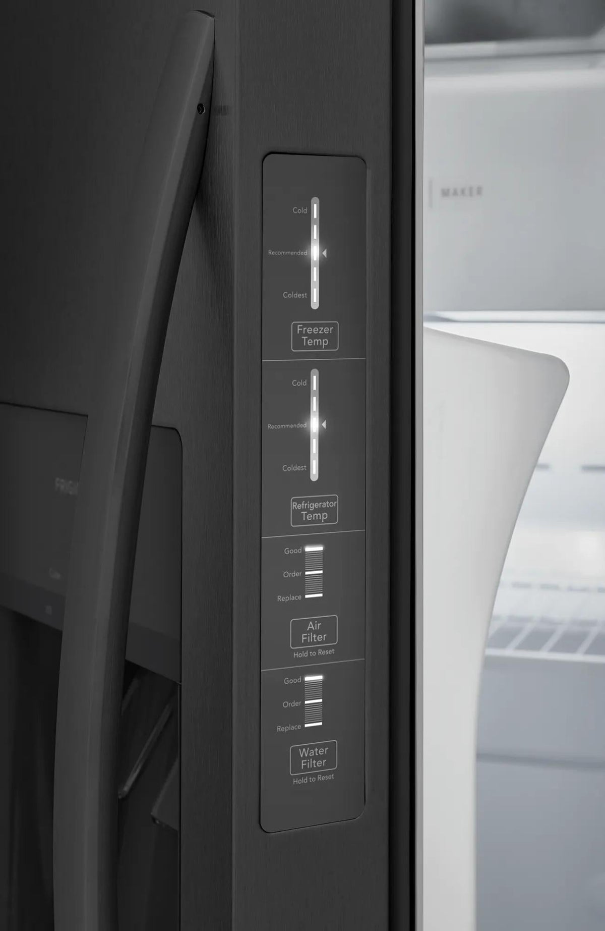 Frigidaire FRSS2323AD 33-Inch Side-by-Side Refrigerator