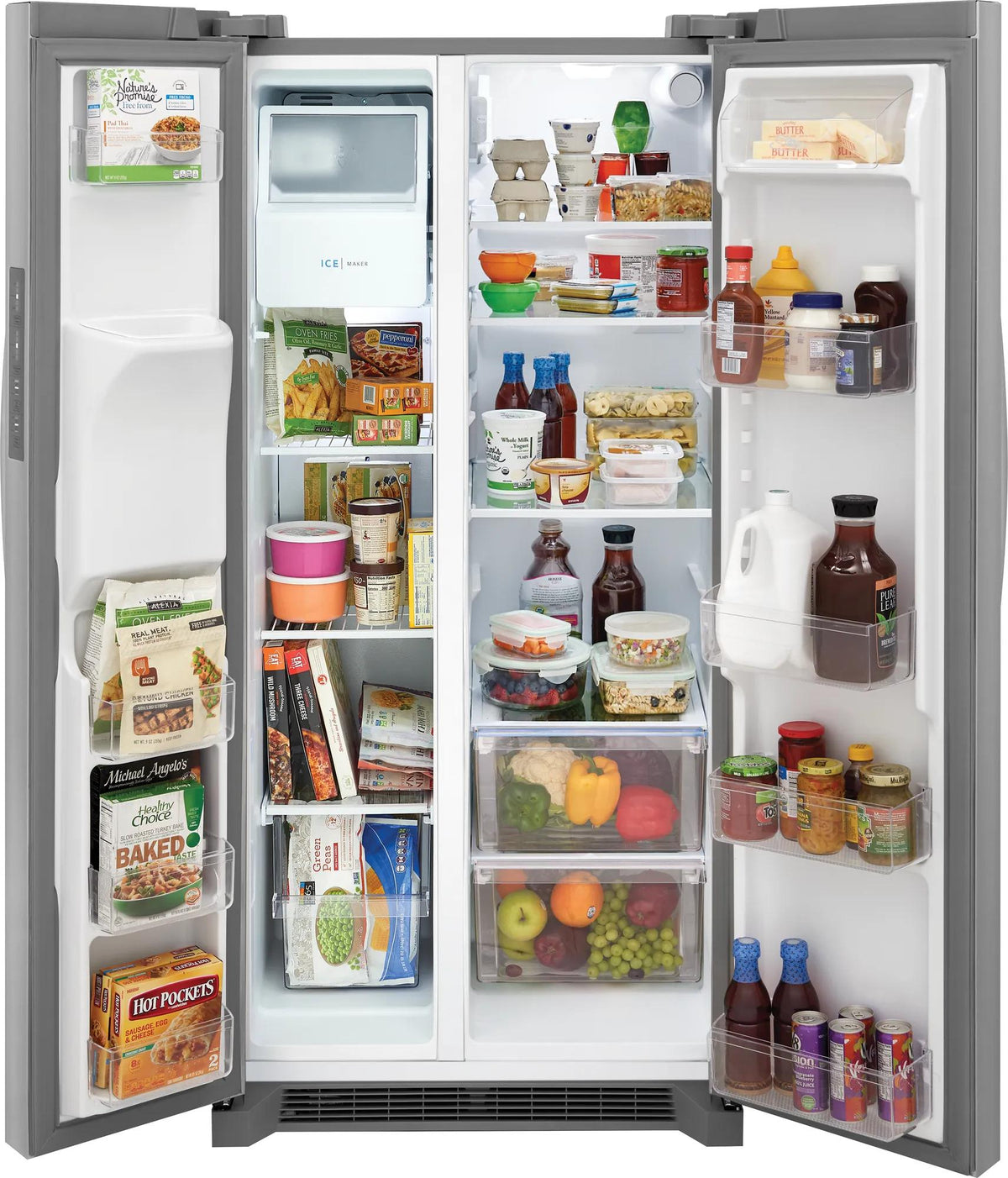 Frigidaire FRSS2323AS 33-Inch Side-by-Side Refrigerator