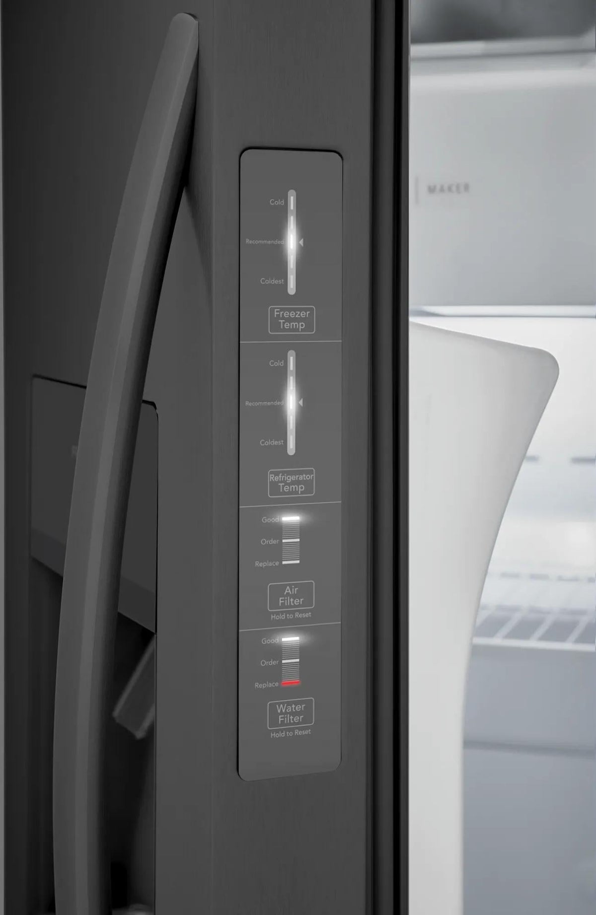 Frigidaire FRSS2623AD-C1 36" Side-by-Side Refrigerator