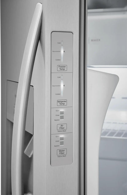 Frigidaire FRSS2623AS 36" Side-by-Side Refrigerator