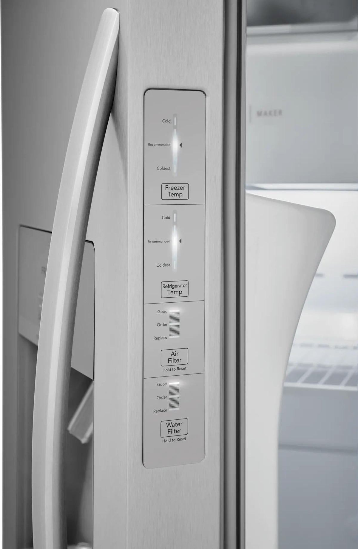 Frigidaire FRSS2623AS-C1 36" Side-by-Side Refrigerator