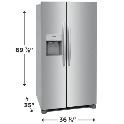 Frigidaire FRSS2623AS-C1 36" Side-by-Side Refrigerator
