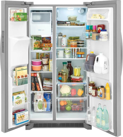 Frigidaire FRSS2623AS 36-Inch Side-by-Side Refrigerator 26 Cu. Ft.