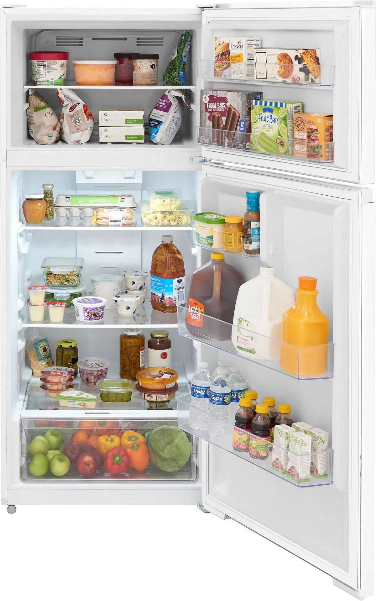 Frigidaire FRTE1622AW 16 Cu. Ft. Top Freezer Refrigerator