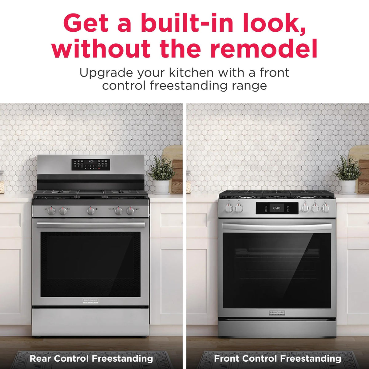 Frigidaire FCFG3062AB 30" Gas Range with Steam Clean