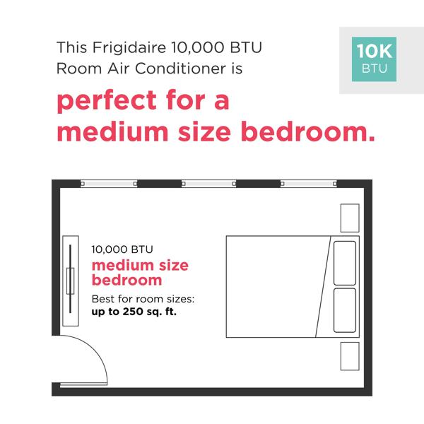 Frigidaire FHPC102AC1 3-in-1 Portable Room Air Conditioner