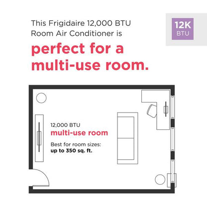 Frigidaire FHPW122AC1 12,000 BTU Portable Room Air Conditioner
