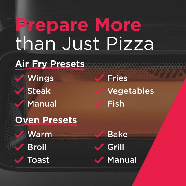 Frigidaire FRPO110B Countertop Pizza Oven and Air Fryer