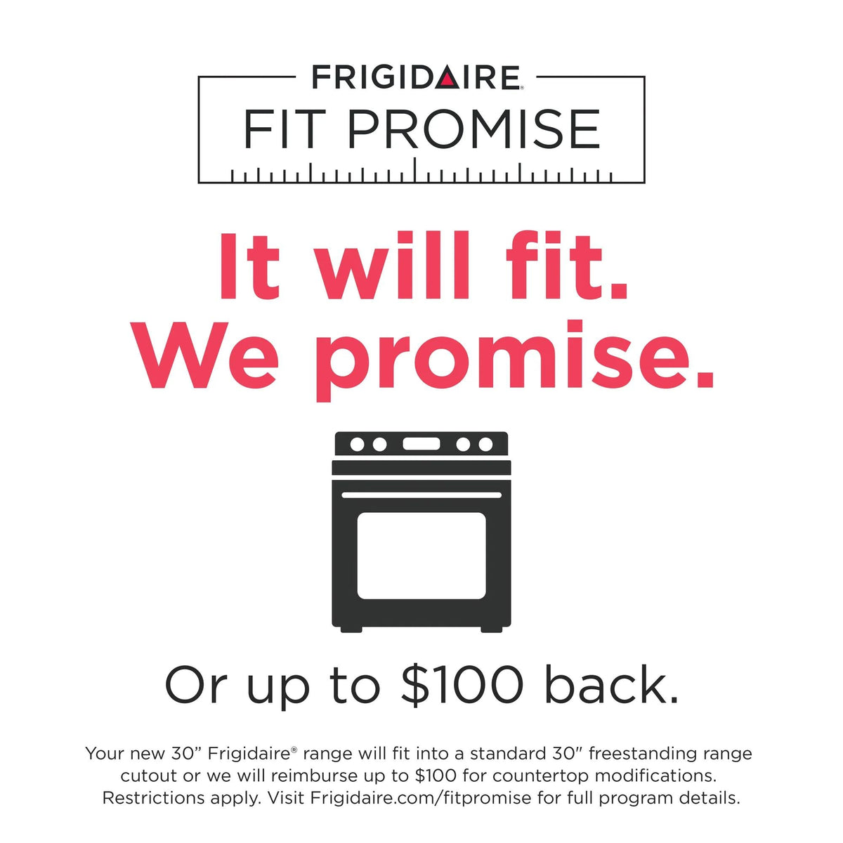 Frigidaire FCFE3062AB 30-Inch Electric Range