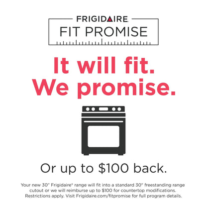 Frigidaire FCFE3062AB 30-Inch Electric Range