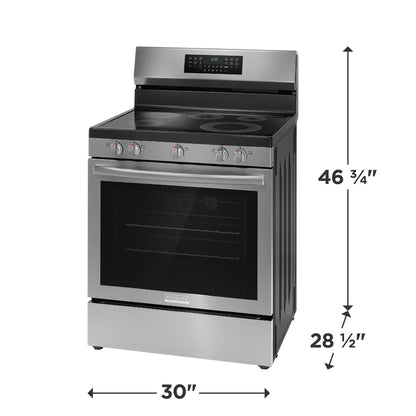 Frigidaire Gallery GCRE3060BF 30-Inch Electric Range
