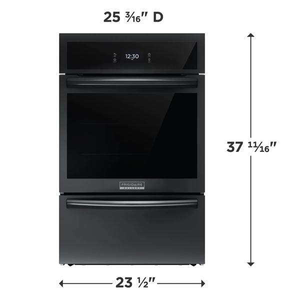 Frigidaire Gallery GCWG2438AB 24" Single Gas Wall Oven