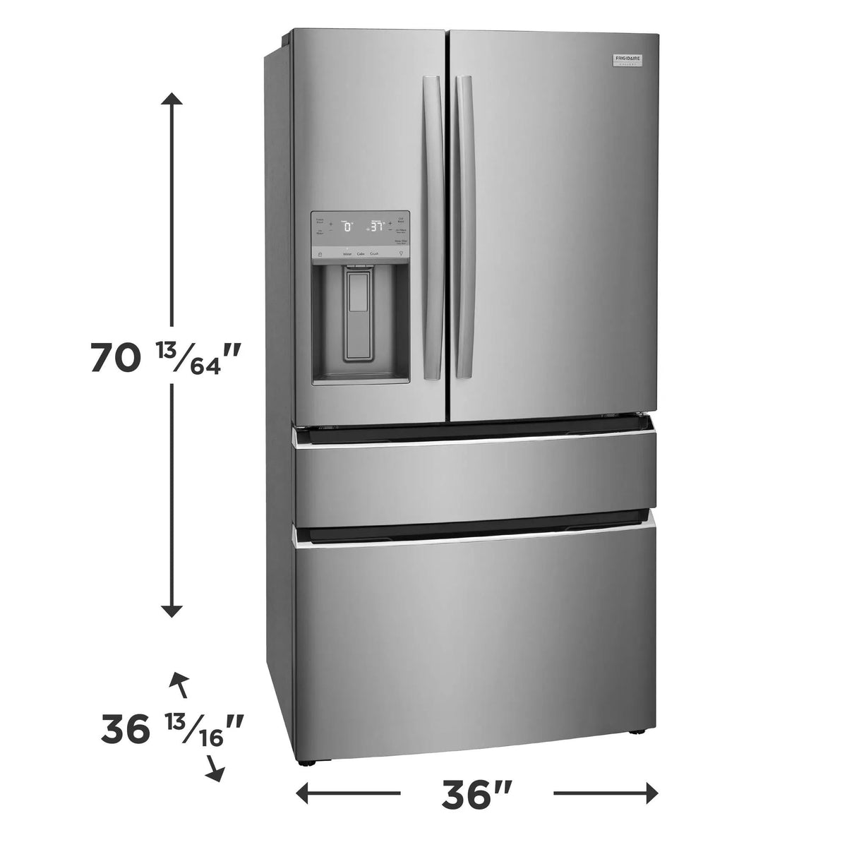 Frigidaire Gallery GRMS2773AF-C1 26 Cu. Ft. 4-Door French Door Refrigerator