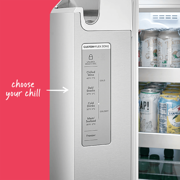 Frigidaire Gallery GRQC2255BF 22 Cu. Ft. Counter-Depth Refrigerator