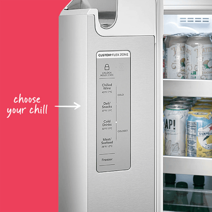 Frigidaire Gallery GRQC2255BF 22 Cu. Ft. Counter-Depth Refrigerator
