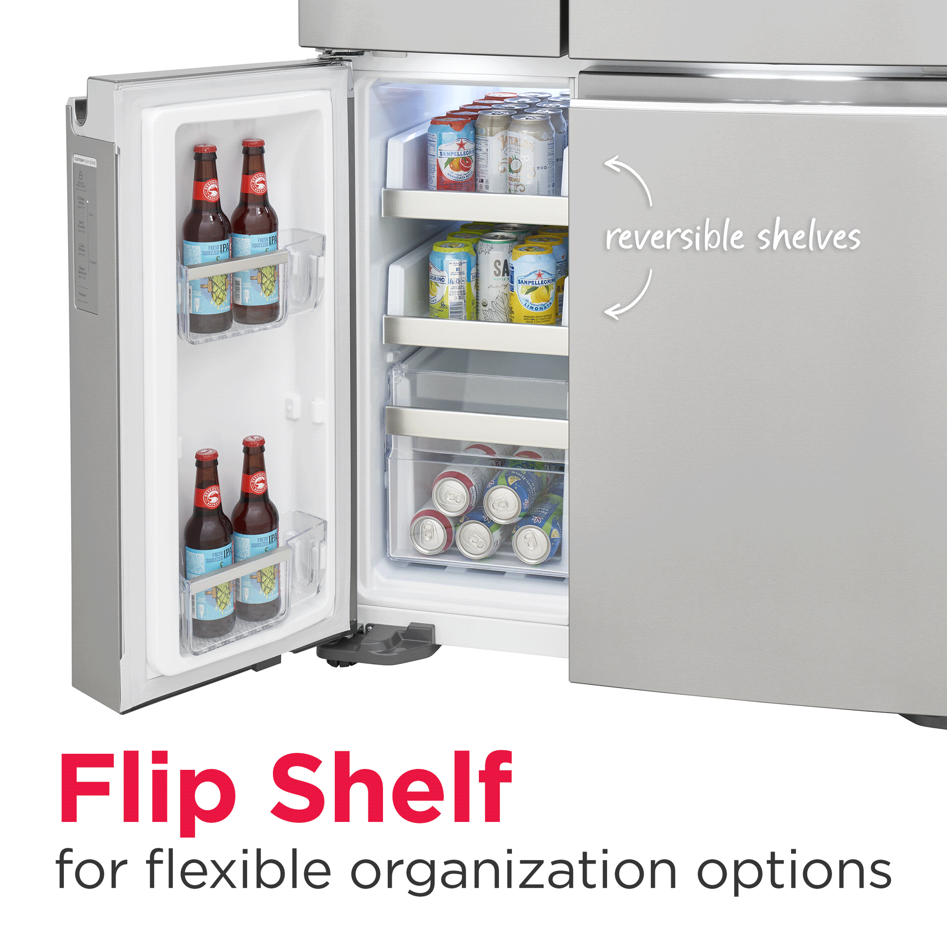 Frigidaire Gallery GRQC2255BF 22 Cu. Ft. Counter-Depth Refrigerator