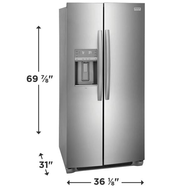 Frigidaire GRSC2352AF 36-Inch Side-by-Side Refrigerator