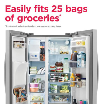 Frigidaire Gallery GRSS2352AF 33-Inch Side-by-Side Refrigerator
