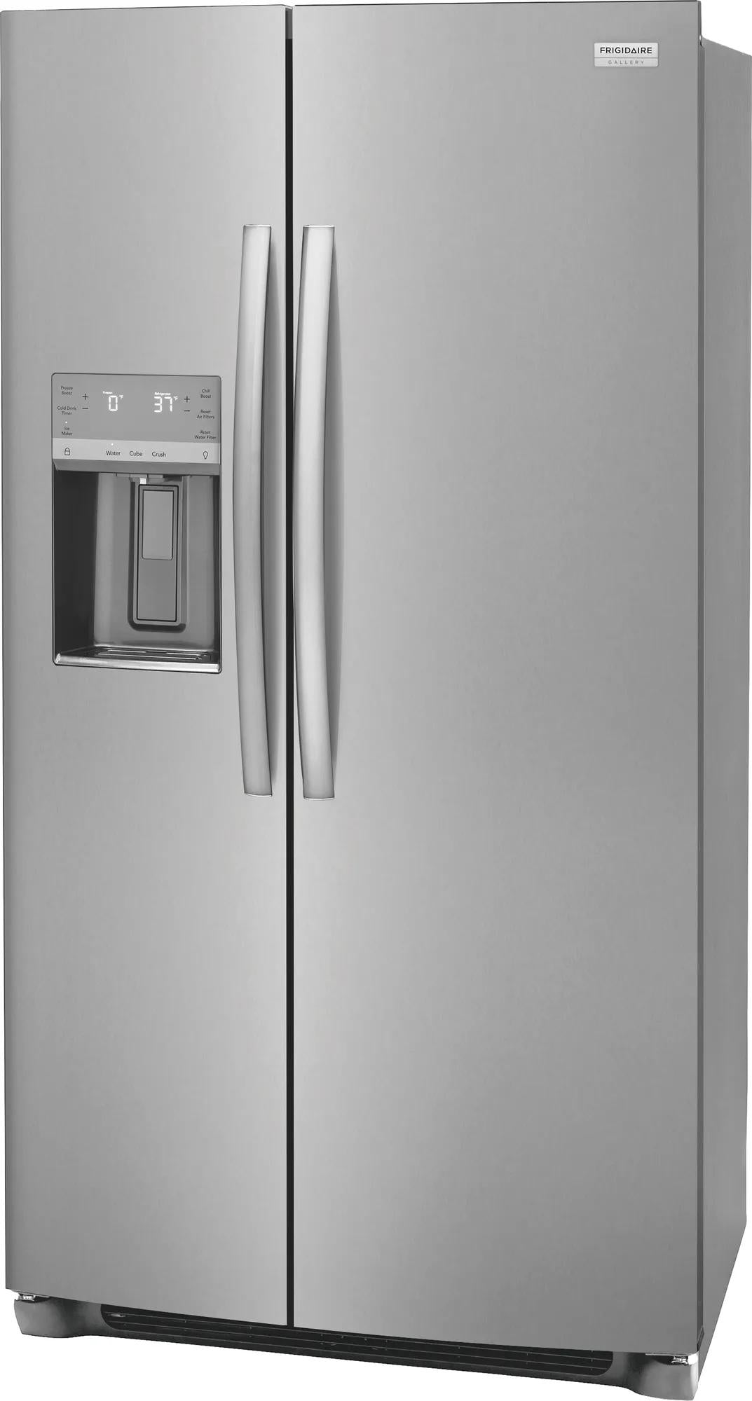 Frigidaire Gallery GRSS2652AF 36-Inch Side-by-Side Refrigerator 25.6 Cu. Ft.