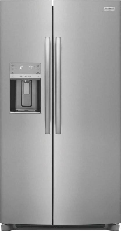 Frigidaire Gallery GRSS2652AF 36-Inch Side-by-Side Refrigerator 25.6 Cu. Ft.